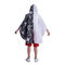 cappotto di pioggia leggero 10vm, l'impermeabile impermeabile integrale degli uomini dello SGS