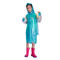 Rivestimento trasparente della pioggia della radura di spessore dell'impermeabile 0.25mm dei bambini del ODM con il cappuccio