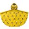 spessore Poncho With Sleeves Multiapplication Yellow impermeabile di 0.15mm