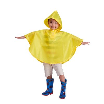 OEM leggero giallo Multiapplication disponibile della mantella da pioggia riutilizzabile